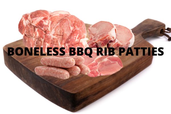 Walnut Bush Farms | Pork | Boneless BBQ Rib Patties
